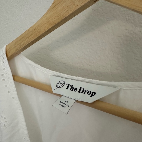 The Drop V-Neck Eyelet Midi Dress - Picture 6 of 12